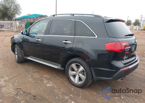 2011 Acura Mdx из США, поврежденный, VIN 2HNYD2H27BH546876